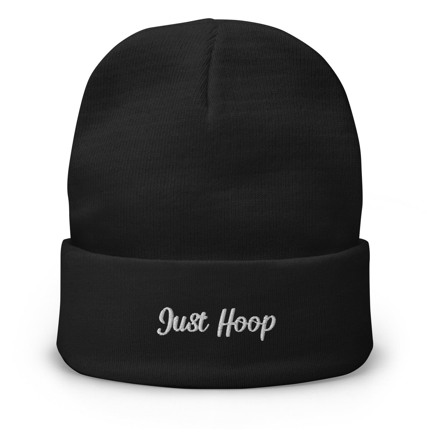 Just Hoop Embroidered Beanie