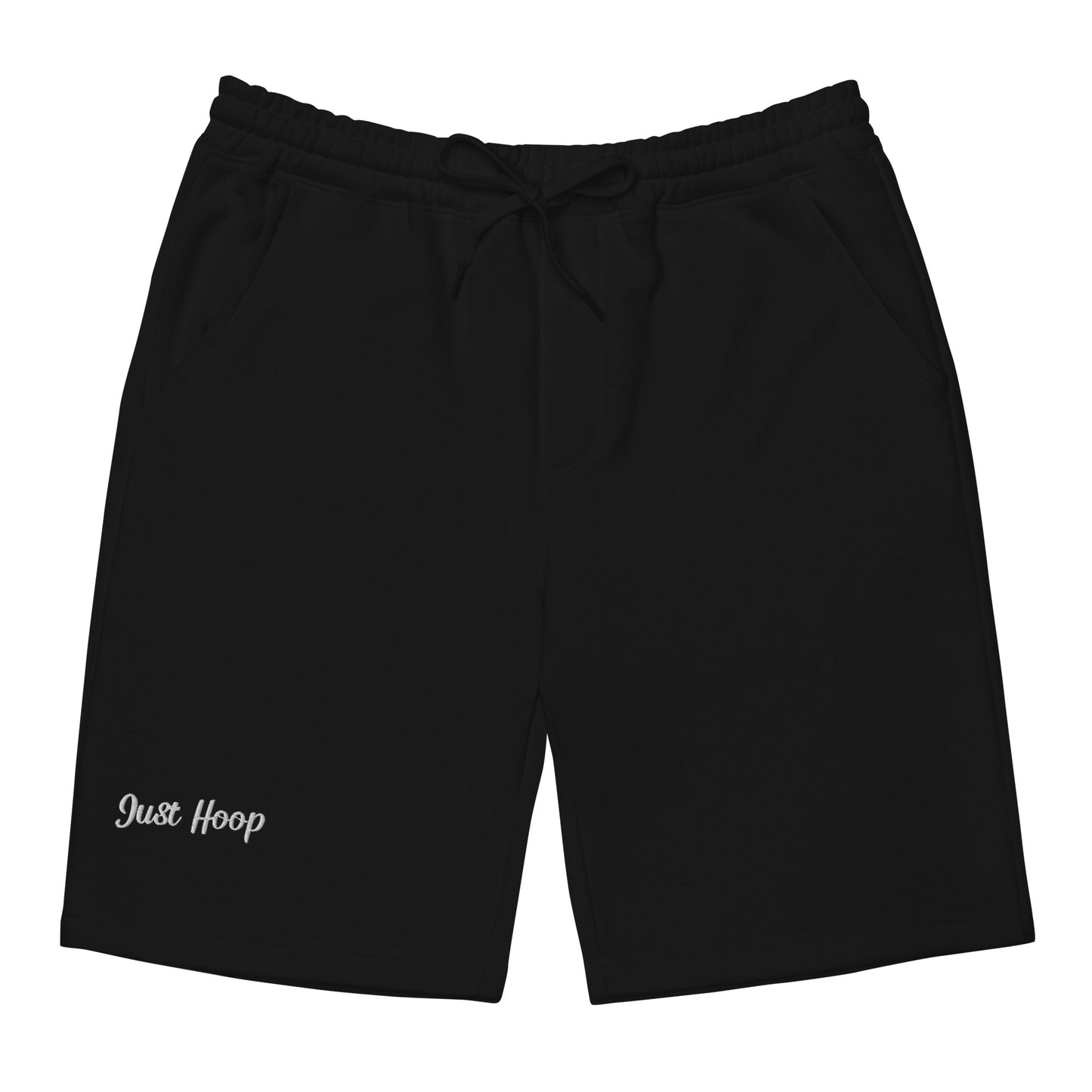 Just Hoops Mens Fleece Embroidery Shorts